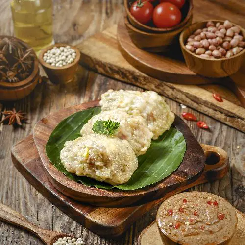 siomay telur